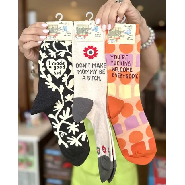 Blue Q - Sokken / Kousen I Made A Good Kid - maat 36-41 (vrouwen)