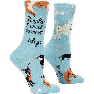 Blue Q Socken People I Want To Meet: Dogs  (D)