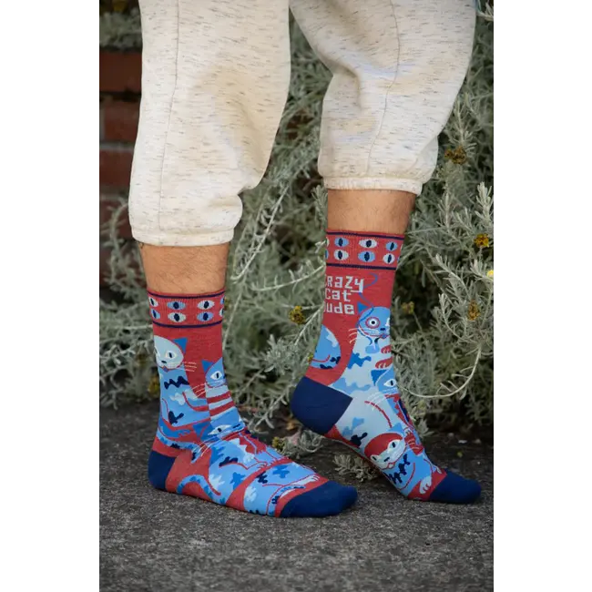 Blue Q - Crazy Cat Dude - taille 40-46 (hommes)