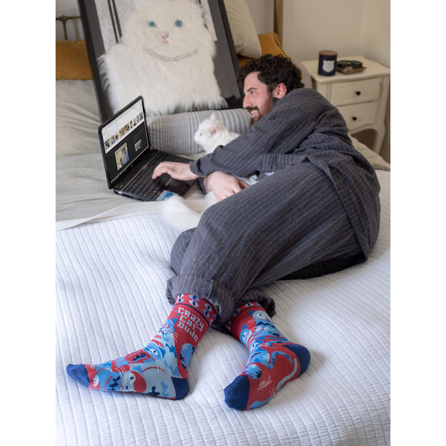 Blue Q - Crazy Cat Dude - taille 40-46 (hommes)