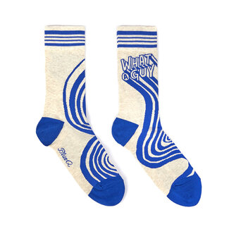 Blue Q Socks What A Guy (M)
