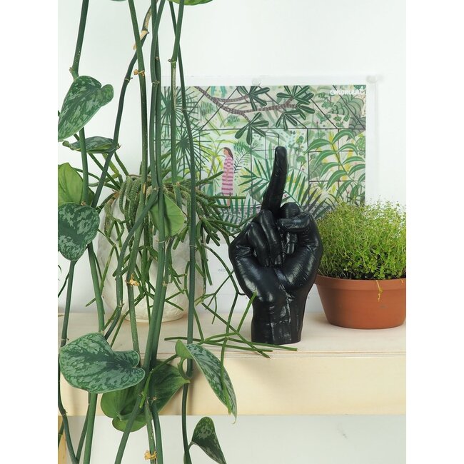 Bitten - Sculpture Le Doigt - noir