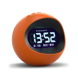 Newgate Alarm Clock Center Of The Earth - orange