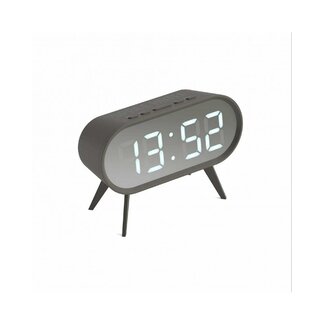 Newgate Alarm Clock Cyborg - grey