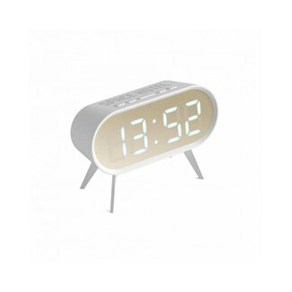 Newgate Alarm Clock Cyborg - white