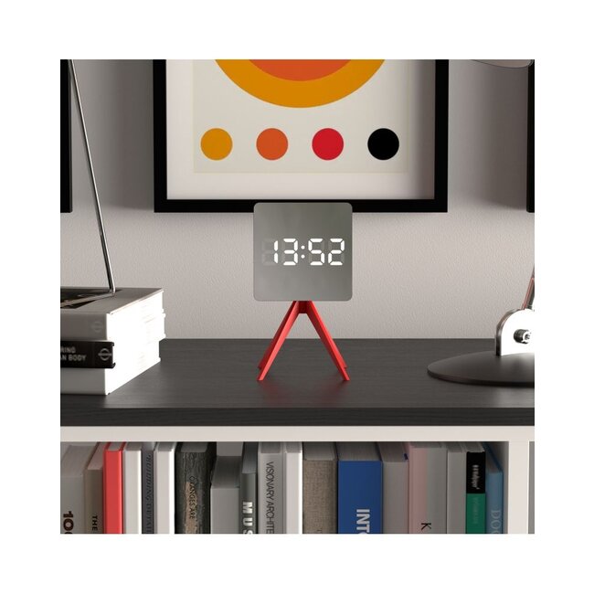 Newgate - Alarm Clock Droid - red