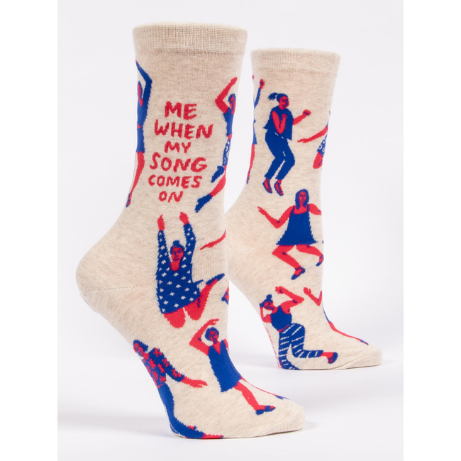 Blue Q - Socks Me When My Song Comes On - size 36-41 (women)