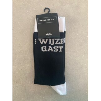 Urban Merch Socks Wijze Gast - men