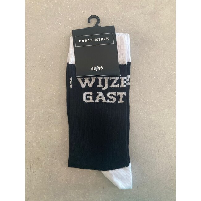 Urban Merch - Socks Wijze Gast - size 42/46 (men)