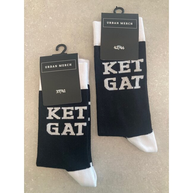 Urban Merch - Socken Ket Gat - Größe 42/46 (Herren)