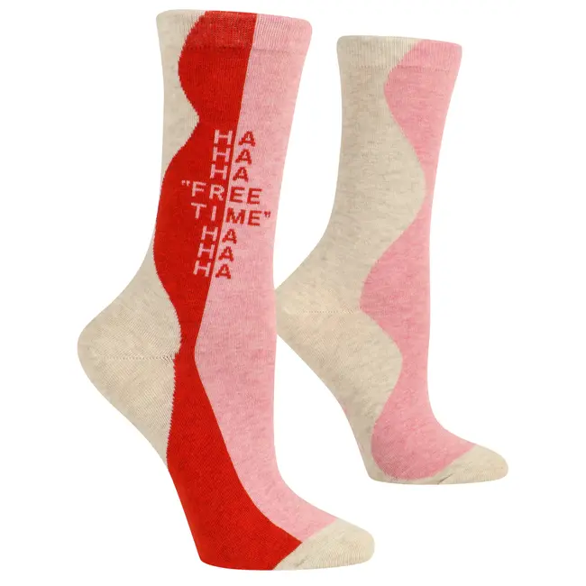 Blue Q - Socks Ha Ha Free Time - size 36-41 (women)