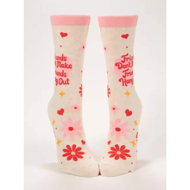 Blue Q - Sokken / Kousen  Friends Hang Out - maat 36-41 (vrouwen)