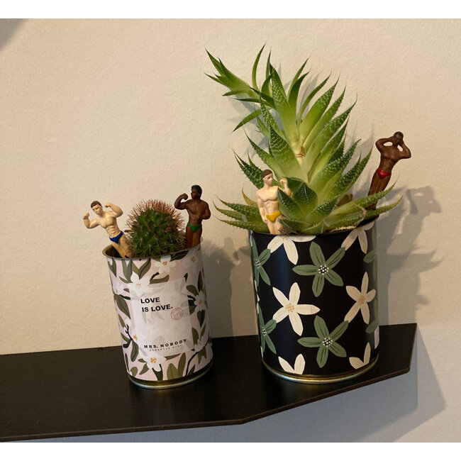 Gift Republic - Marqueurs de Pots de Plantes Hunks - ensemble de 4