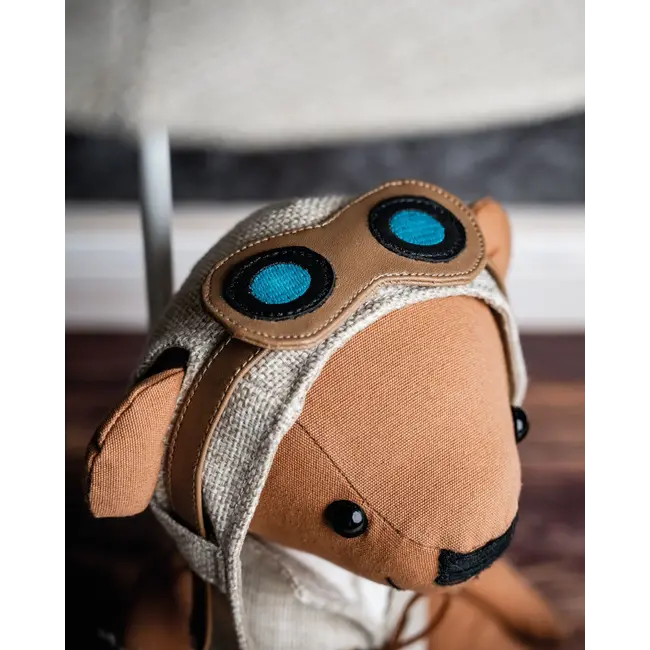 Happy Lamps - Charles, the adventurous bear - handmade mood lamp