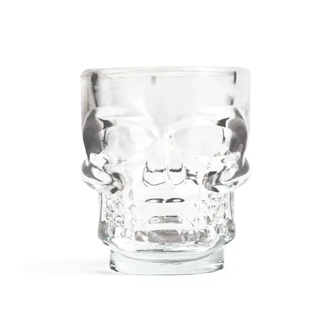 Kikkerland - Verres à Shot Skull - ensemble de 4