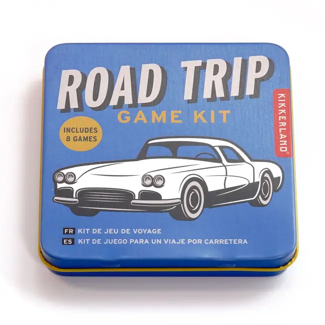 Kikkerland Road Trip Game Kit