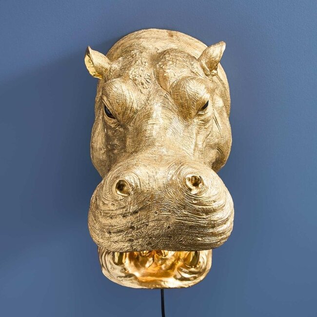 Werner Voß - Wall Lamp - Animal Lamp Hippo Patty