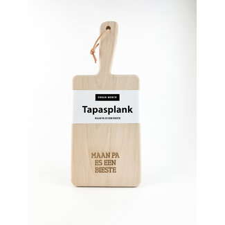 Urban Merch Tapasplank Maan Pa Es Een Bieste