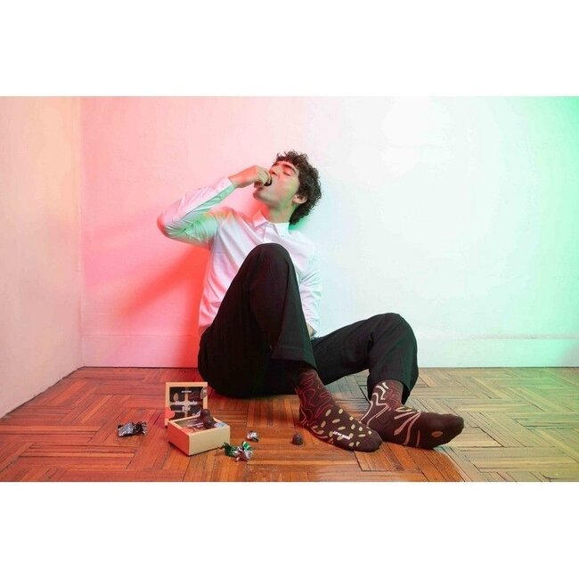 Eat My Socks - Socken Schokoladenschachtel
