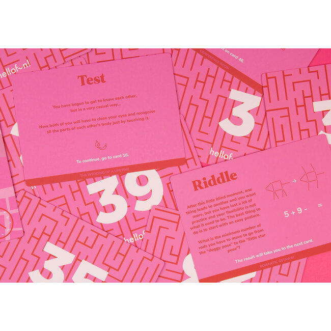 Hellofun! - Party Game - Erotisch Spel Hot Room - The Erotic Escape Room