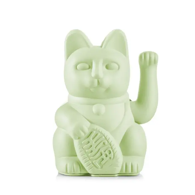 Donkey - Lucky Cat Maneki-Neko - light green