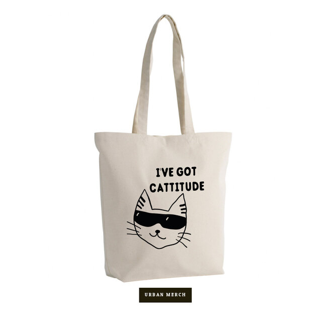 Urban Merch Sac Fourre-Tout - I've Got Cattitude