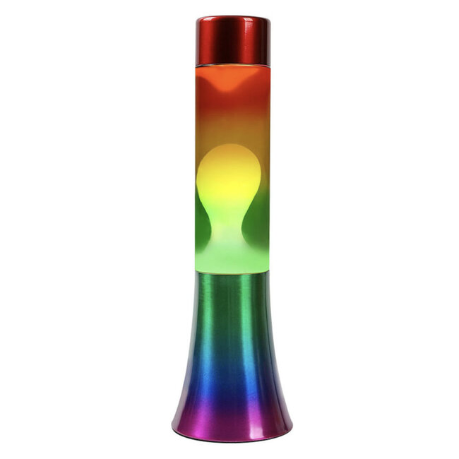 i-total - Mini Lampe à lave Rainbow