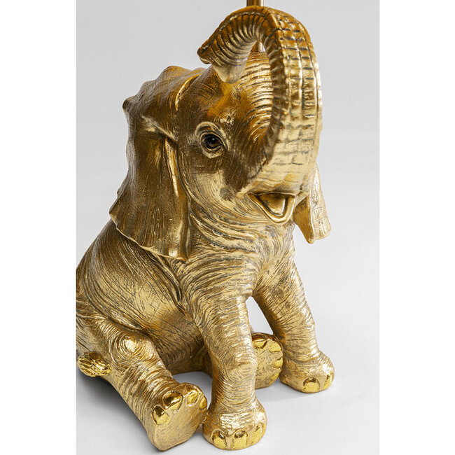 Kare Design - Tischlampe - Tierlampe Happy Elephant - H 48 cm