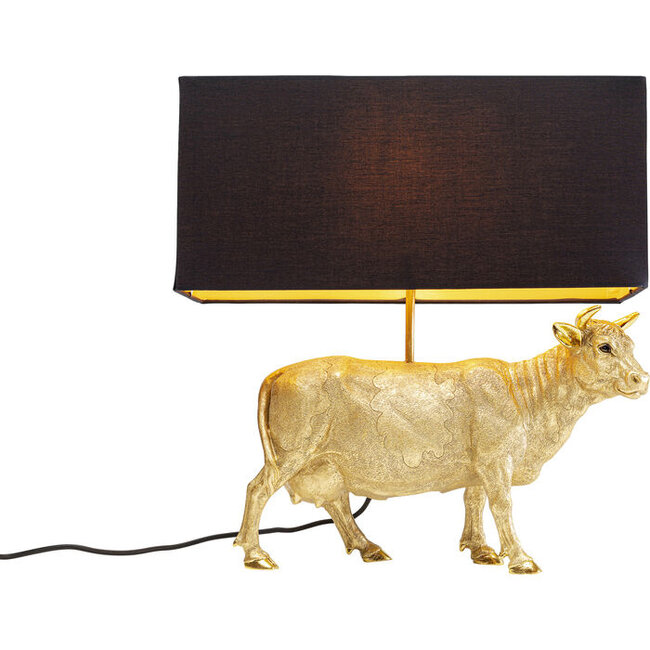 Kare Design - Table Lamp - Animal Lamp Cow - H 52 cm