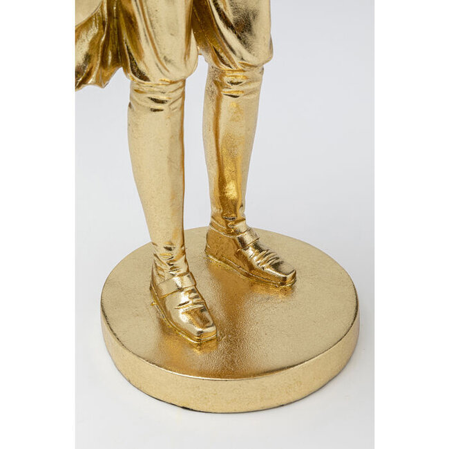 Kare Design - Statue Serveur Chien - Figurine Déco - H 55 cm