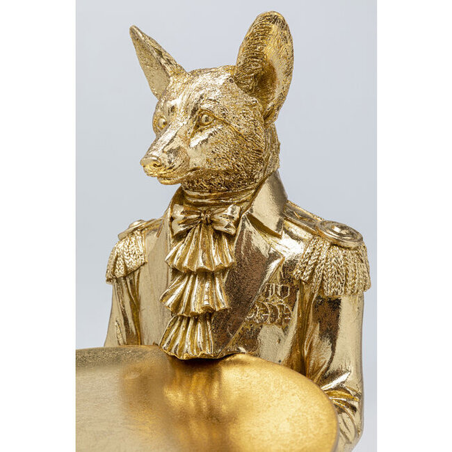 Kare Design - Statue Waiter Dog - Deco Figurine - H 55 cm