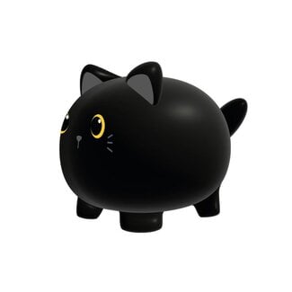 i-total Money Box Black Cat