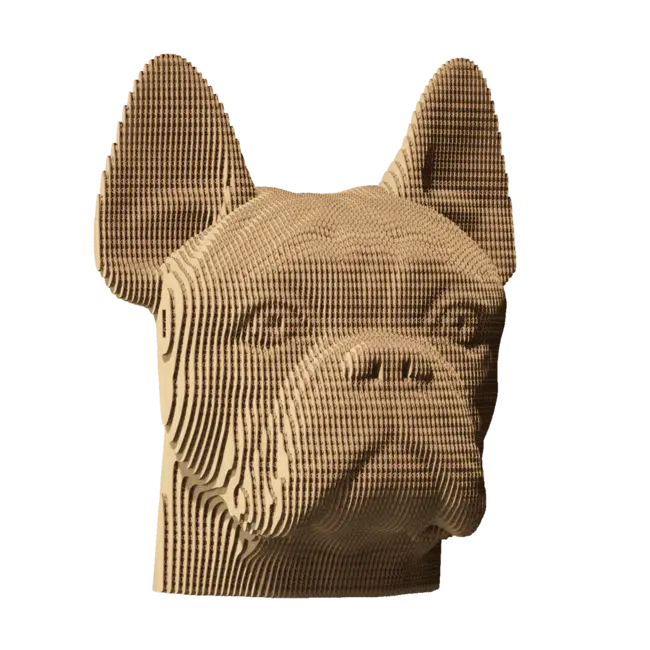 Cartonic - 3D Sculpture Puzzle Bulldog