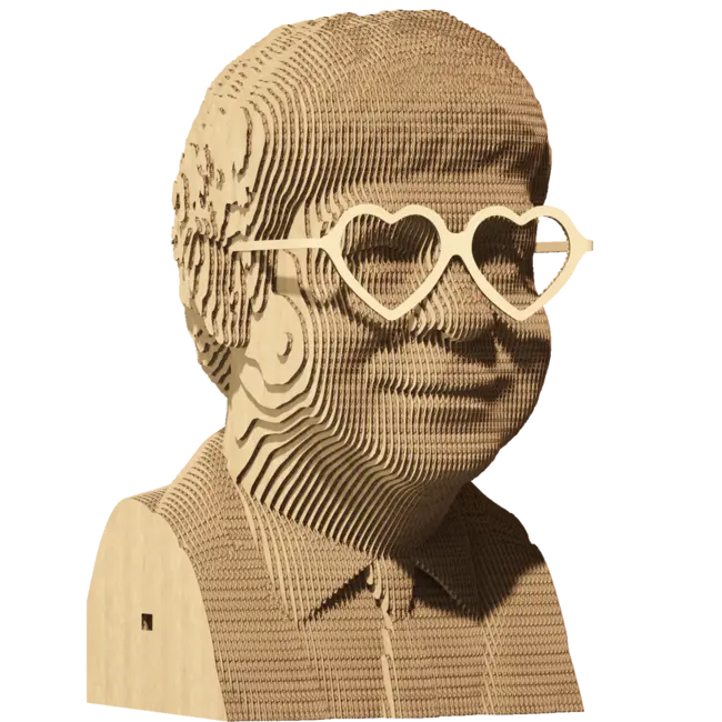 Cartonic - Puzzle Sculpture 3D Elton John