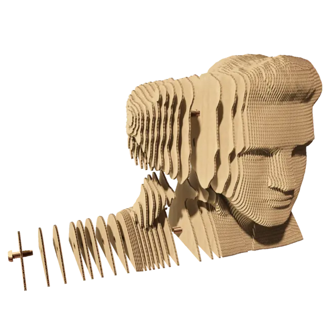Cartonic - Puzzle Sculpture 3D Elvis Presley