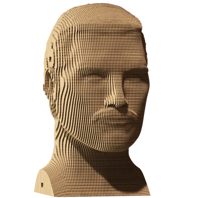 Cartonic - 3D-Skulptur-Puzzle Freddie Mercury