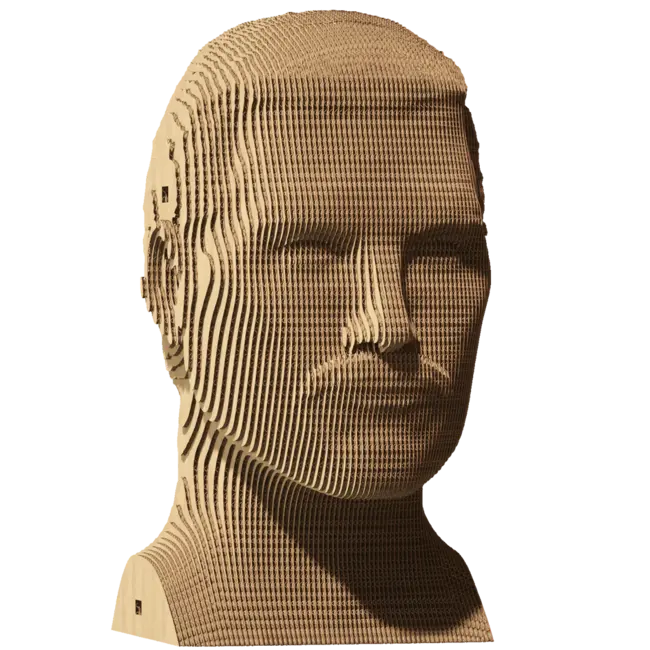Cartonic - Puzzle Sculpture 3D Freddie Mercury