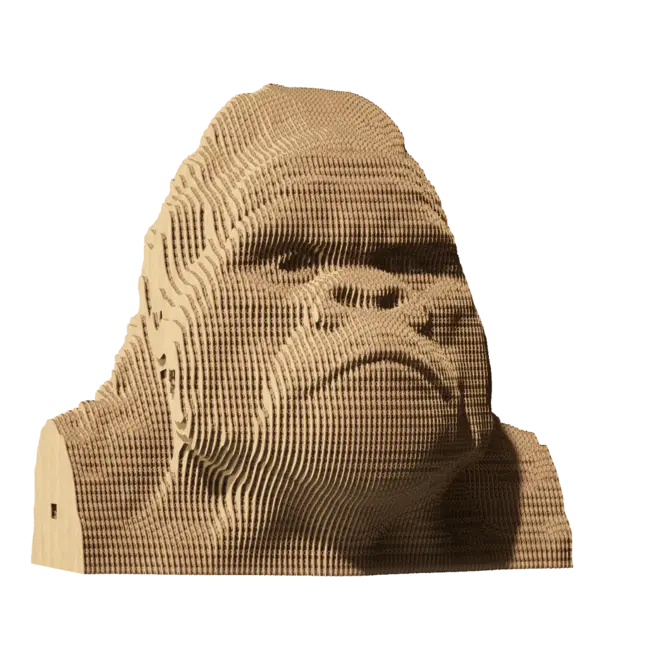 Cartonic - 3D Sculpture Puzzle Gorilla