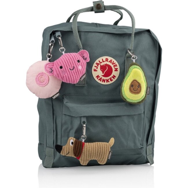 Bitten - Keyring  Avocado