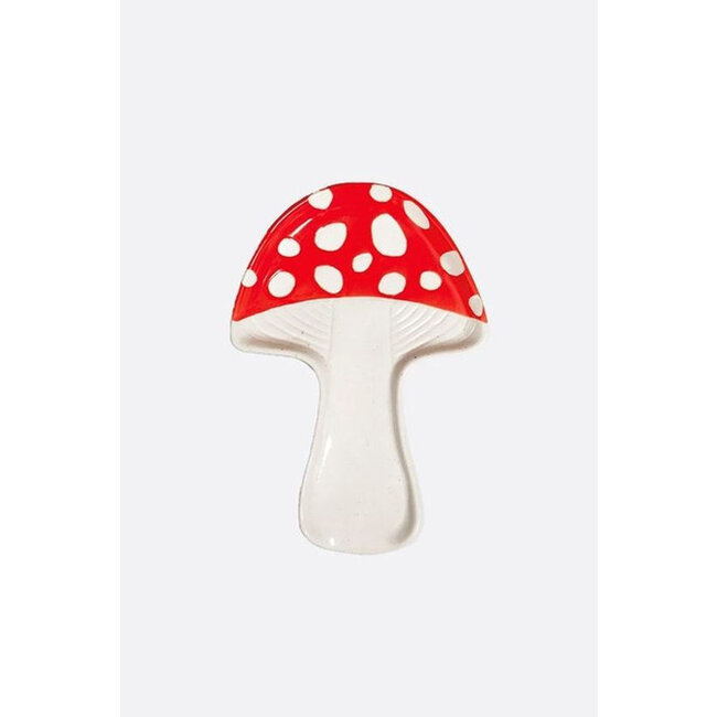 DOIY - Löffelablage Amanita-Pilz - Keramik