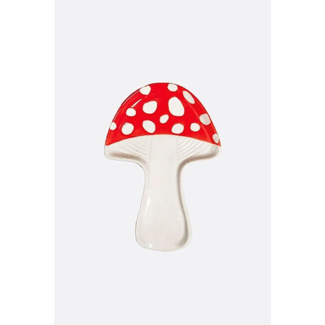 DOIY - Spoon Rest Amanita Mushroom - ceramic