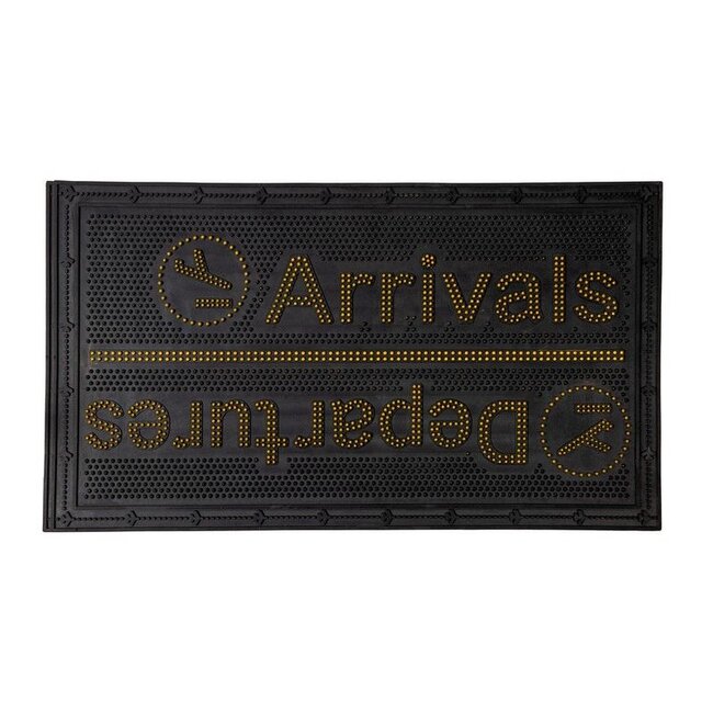 Fisura - Pin Doormat Arrivals/Departures - rubber