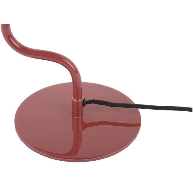 Leitmotiv  - Lampe de Table Twist- rouge ocre