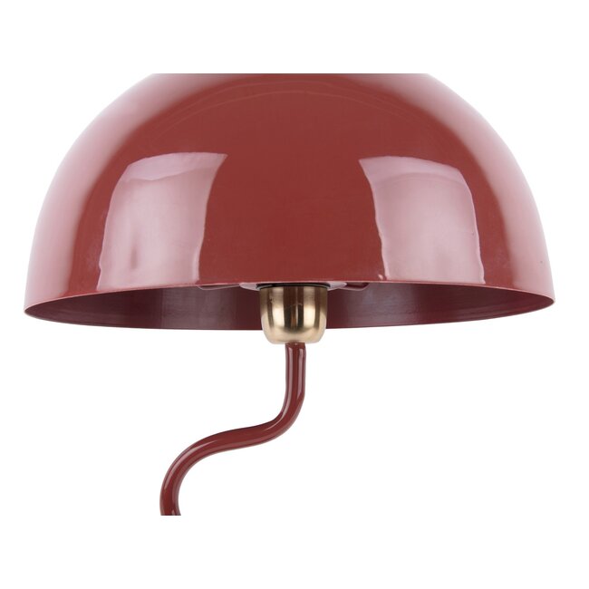 Leitmotiv  - Table Lamp Twist - red ochre