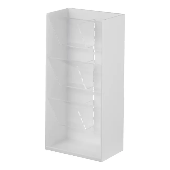 Yamazaki - Make-up Storage Case Tower - white