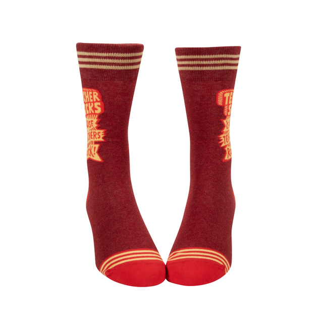 Blue Q - Chaussettes Teachers Rock - taille 40-46 (hommes)