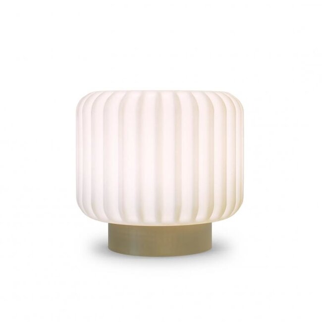 Atelier Pierre - Table lamp - Mood Light Dentelles 15 - gold - rechargeable - dimmable