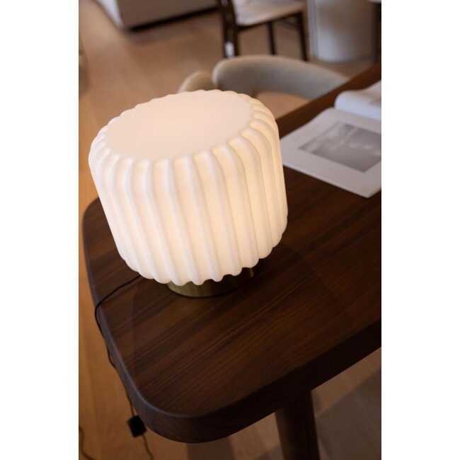 Atelier Pierre - Tafellamp - Sfeerlamp Dentelles Wide XL - goud indoor - netstroom - dimbaar