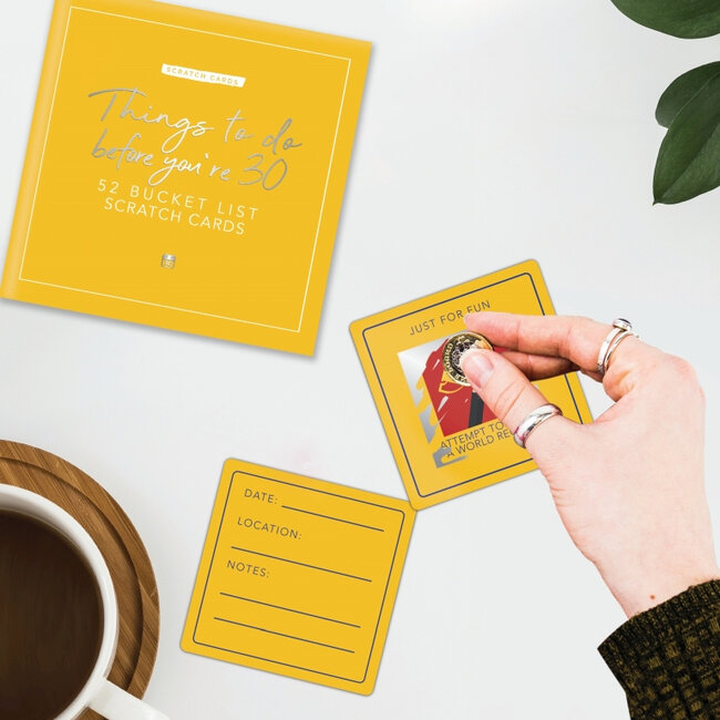 Gift Republic - Cartes à Gratter Things to Do Before You're 30