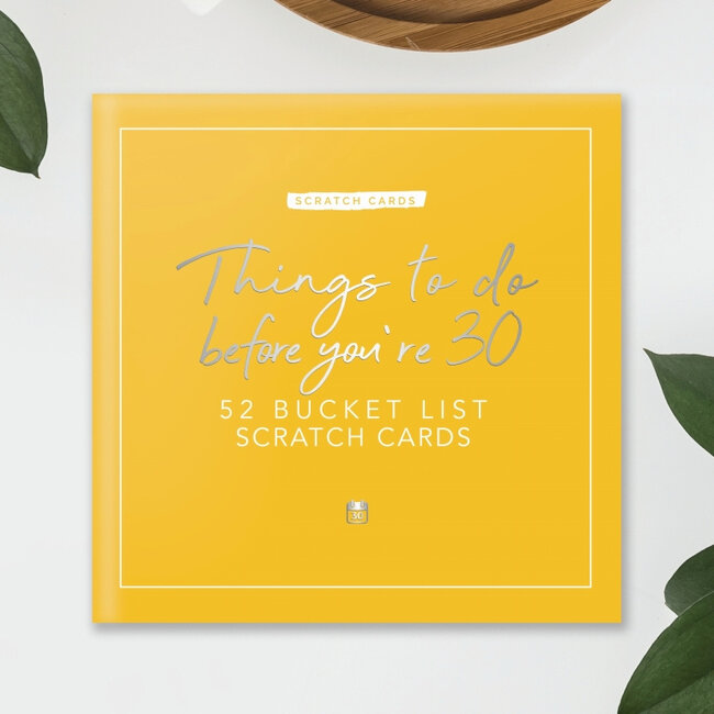 Gift Republic - Cartes à Gratter Things to Do Before You're 30